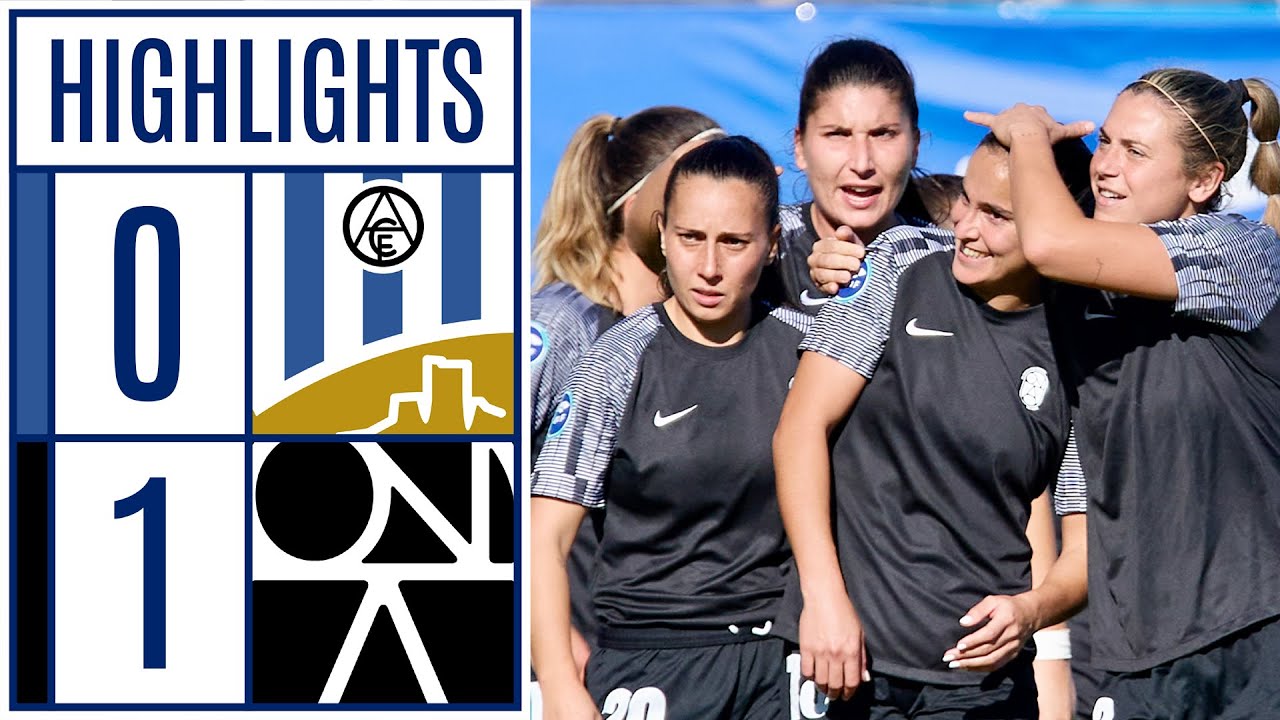 ALHAMA CF ELPOZO 0 - 1 FC BADALONA WOMEN | RESUMEN LIGA F