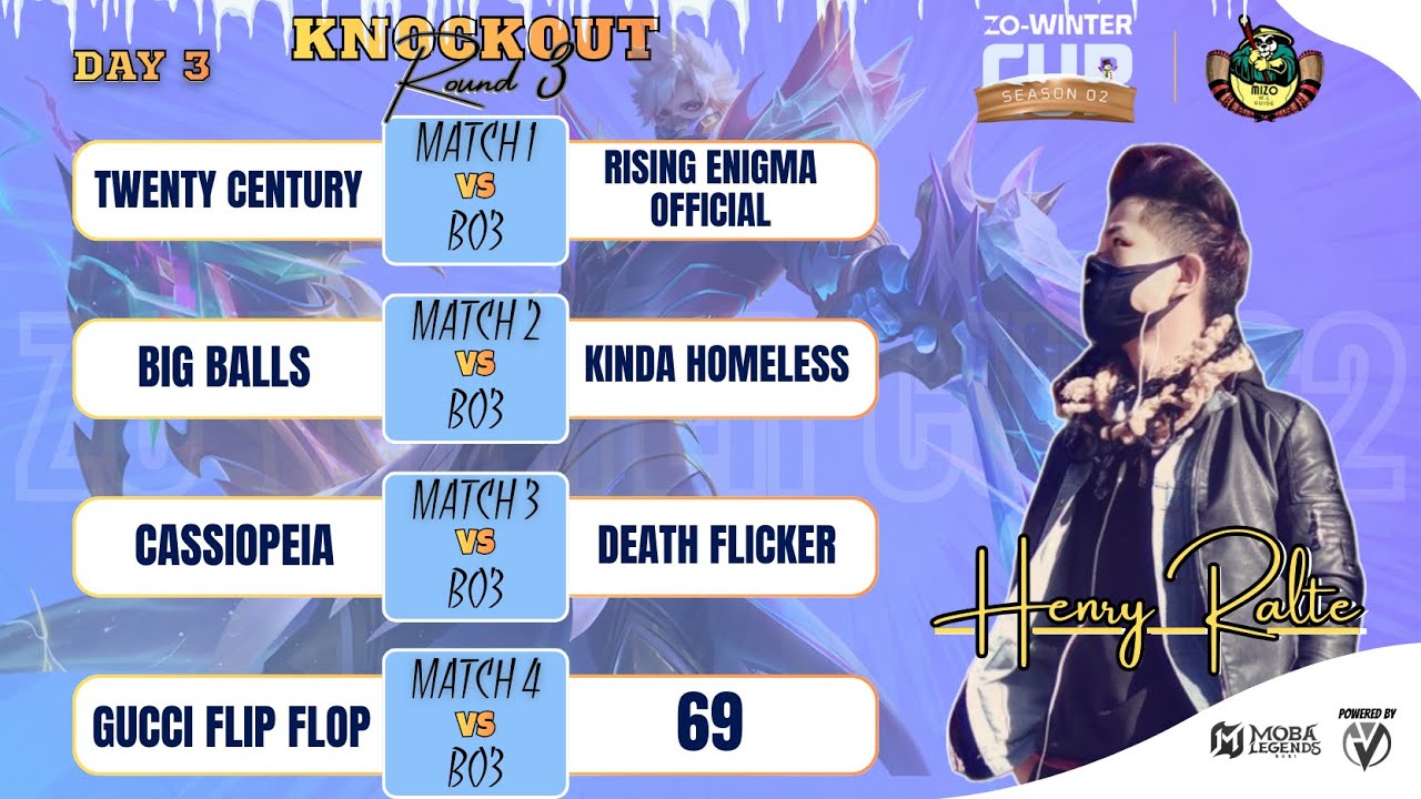 🔴ZO WINTER CUP S2 | ROUND 3 | KNOCKOUT | Zan 3 na |  #mobalegends #gaming #mlbb