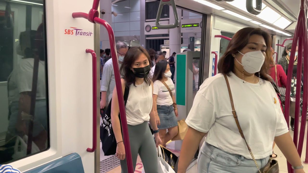 Singapore LRT ride! Kadaloor to Punggol LRT to Damai LRT Station.
