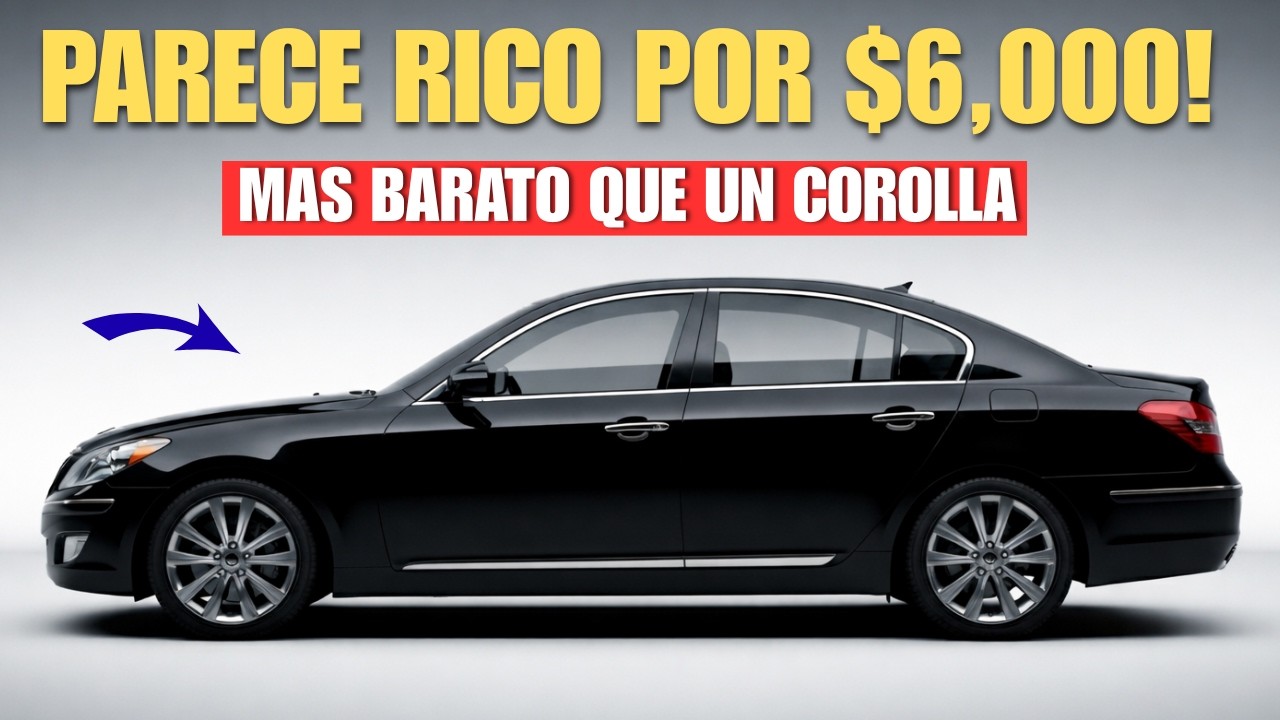 3 Autos de LUJO Baratos que TODOS IGNORAN (Pero en Realidad Son Verdaderas Minas de Oro)