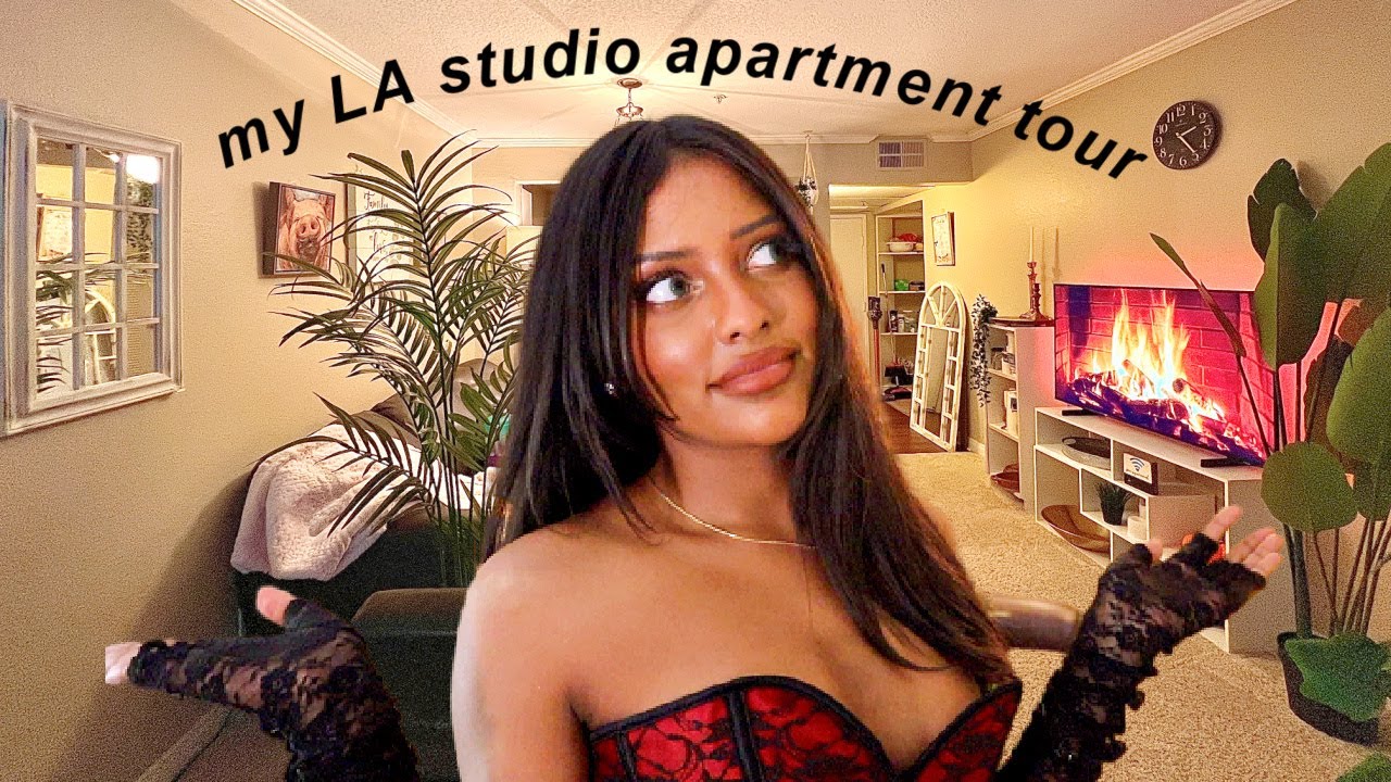 MY HAUNTED LA STUDIO APARTMENT TOUR *$2300 RIP*