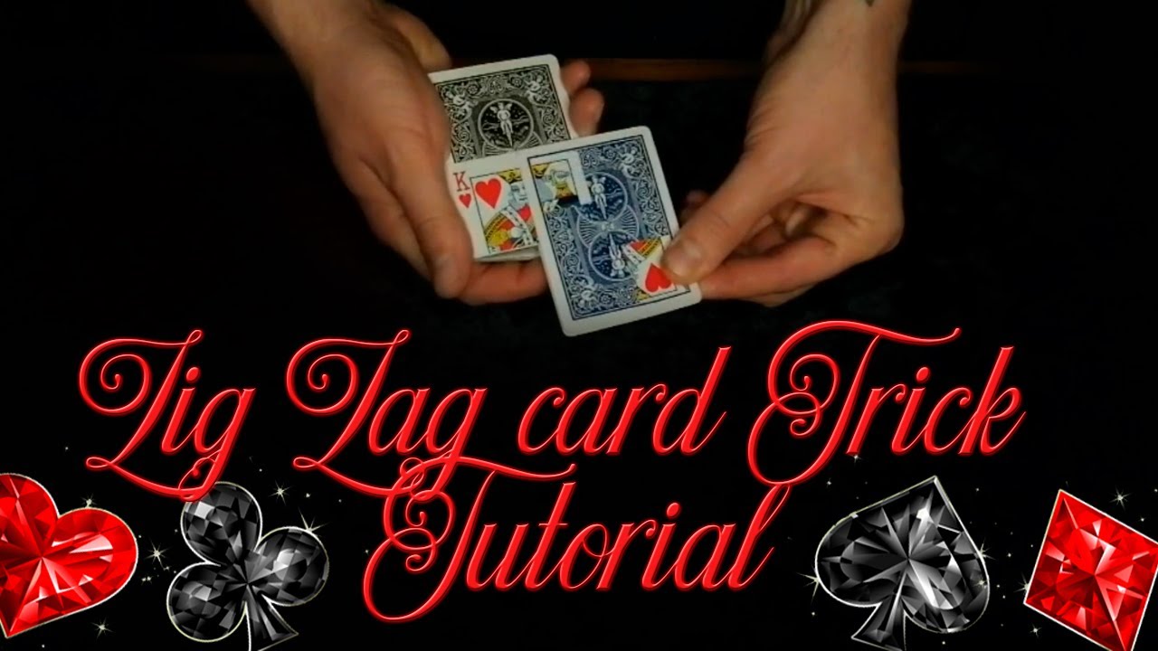 Zig Zag Card Trick // card trick // tutorial