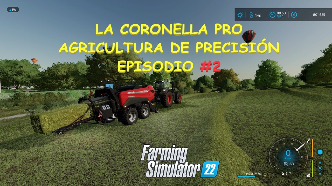 FS 22. LA CORONELLA || 🇪🇦🌻🚜  #2 NOS QUEDAMOS CON PACAS DEL CONTRATO  🚜🌻🇪🇦 || ESPAÑOL || PS4