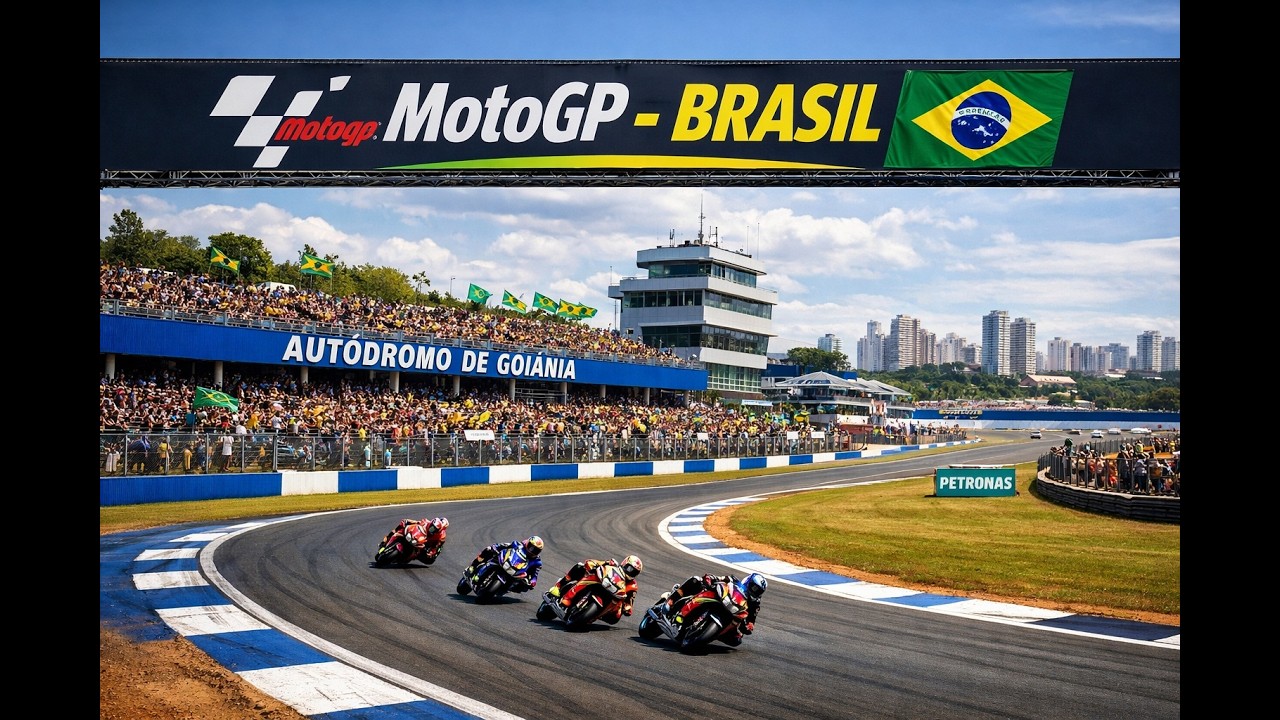 MotoGP Brazil: Contagem Regressiva! Aut&oacute;dromo de Goi&acirc;nia a 1 Semana da MotoGP 2026