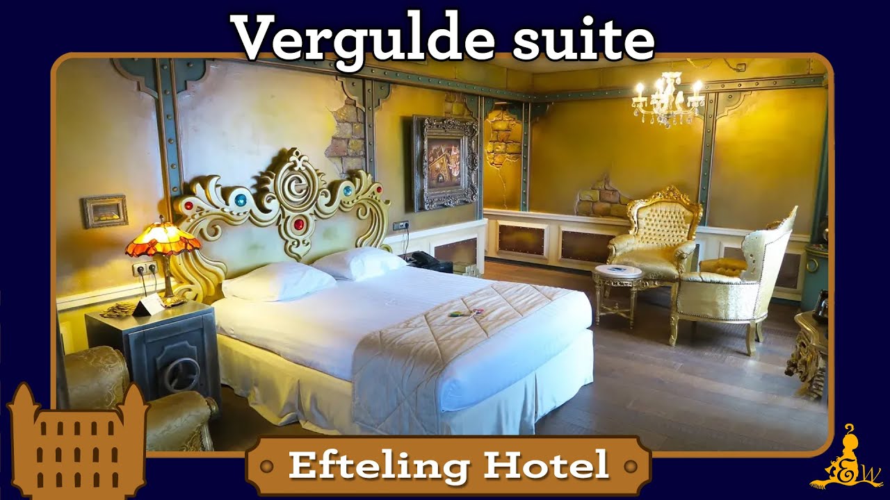 [#Efteling Hotel] Vergulde suite