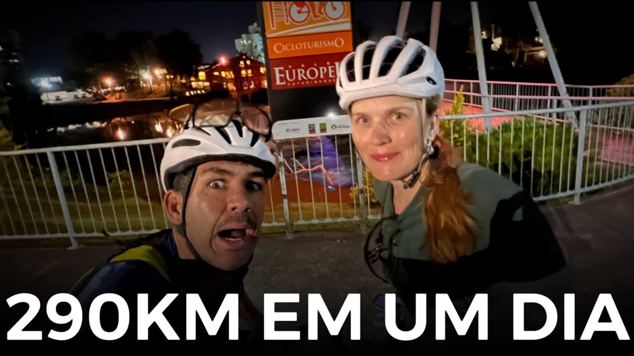 INSANO - 290KM E SUBINDO 4.500M EM UM DIA, EM 14 HORAS DE BIKE COM A RUIVA JÉSSICA - VALE EUROPEU