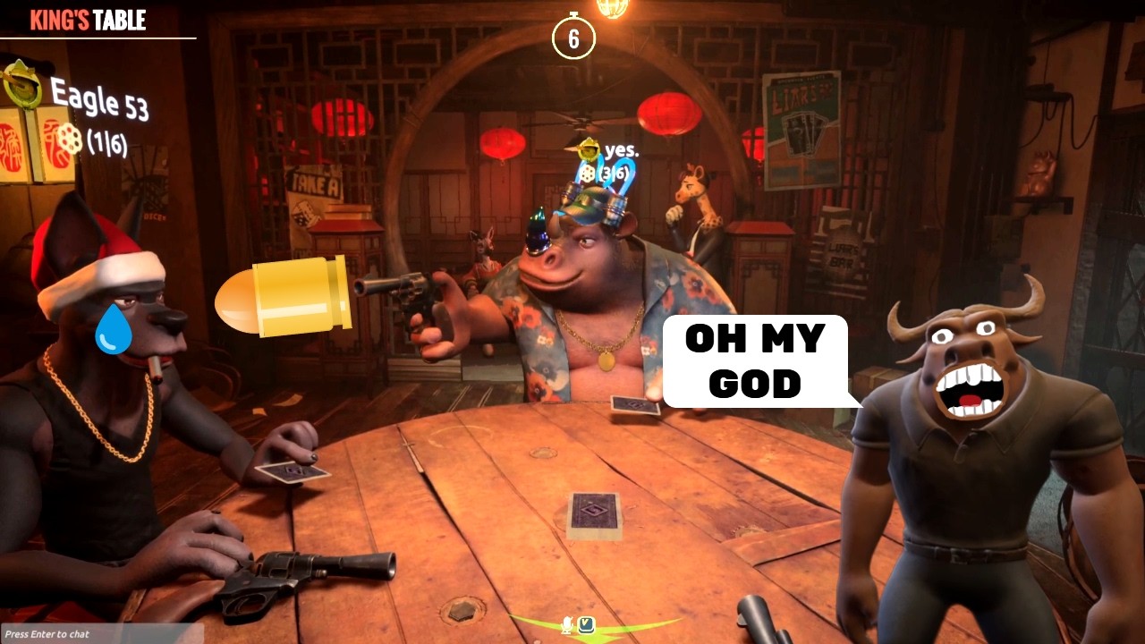 Liar's Bar killed my brain cells