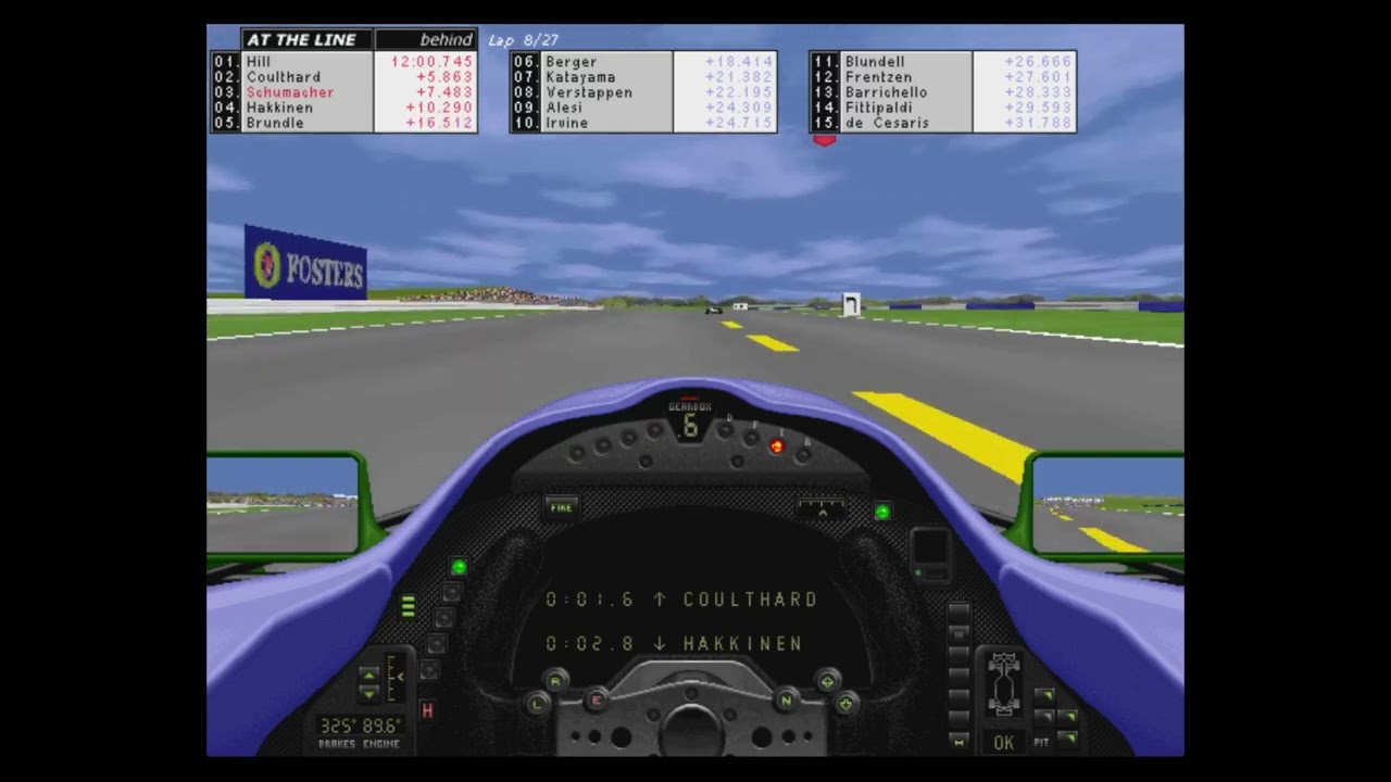 F1 | Grand Prix 2, epic race at Silverstone (1994, 45% race)