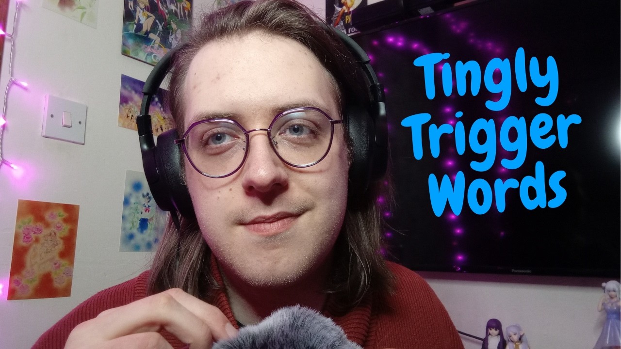 ASMR Tingly trigger words to help you relax and sleep! 😴