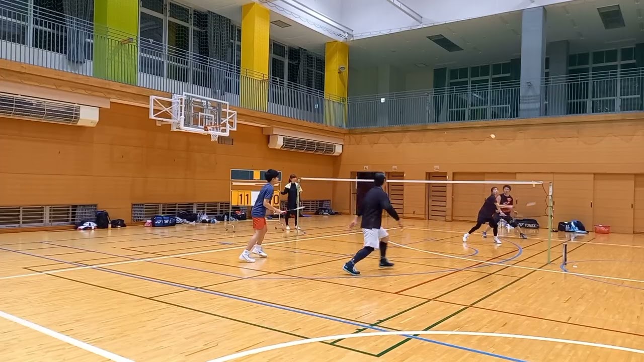 2/20   練習　やまももVSかわかず