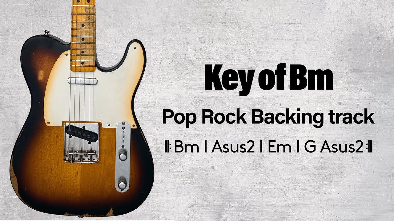 Backing Track I Pop Rock I B minor