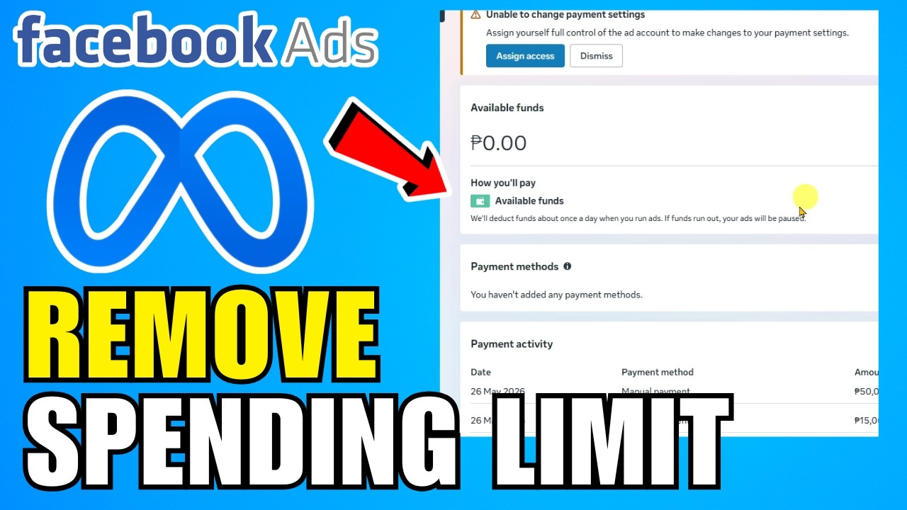 How To Remove Account Spending Limit On Facebook Ads (2026) (Complete Guide)