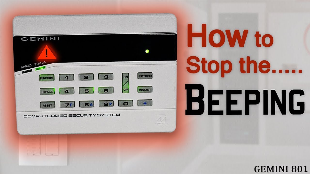 How to Silence Gemini 801