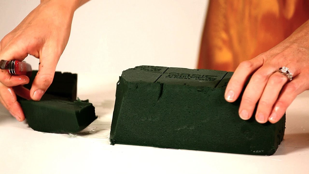 How to Shape Floral Foam | Wedding Flowers