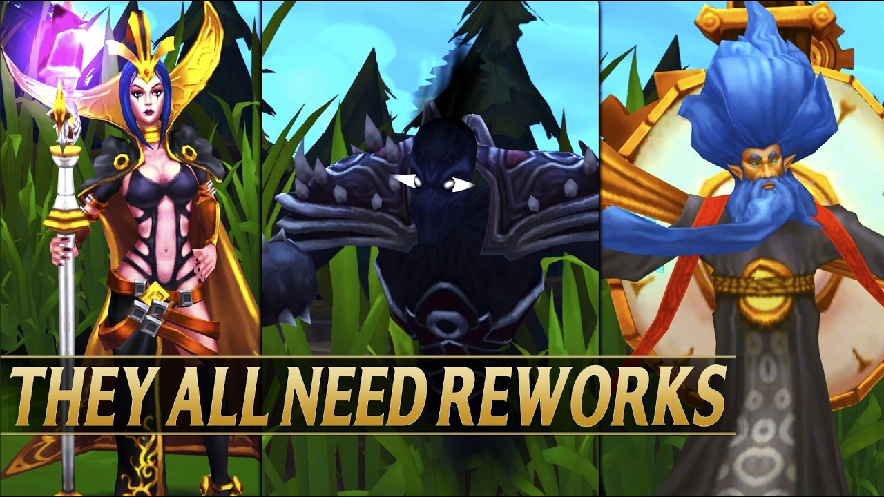 60 CHAMPIONS THAT STILL NEED A VISUAL REWORK - League of Legends