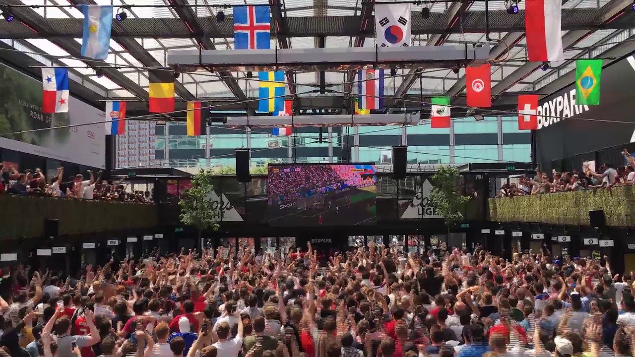 Boxpark Croydon - England V Panama - 6 Goals: 1 Minute
