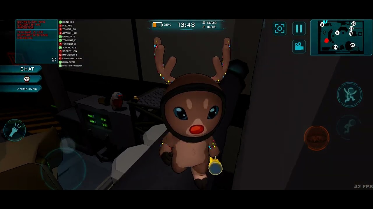 Imposter 3d online horror *INFECTED_MODE* (zombie mode)