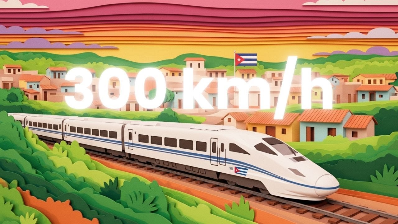 Cuba a 300 km/h: ¿y si Cuba tuviera trenes bala?