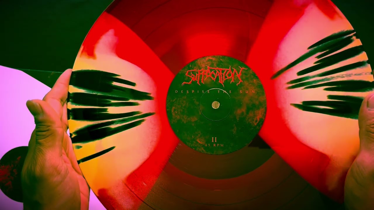 SUFFOCATION - Despise The Sun & Hymns From The Apocrypha (unboxing & view vinyl)