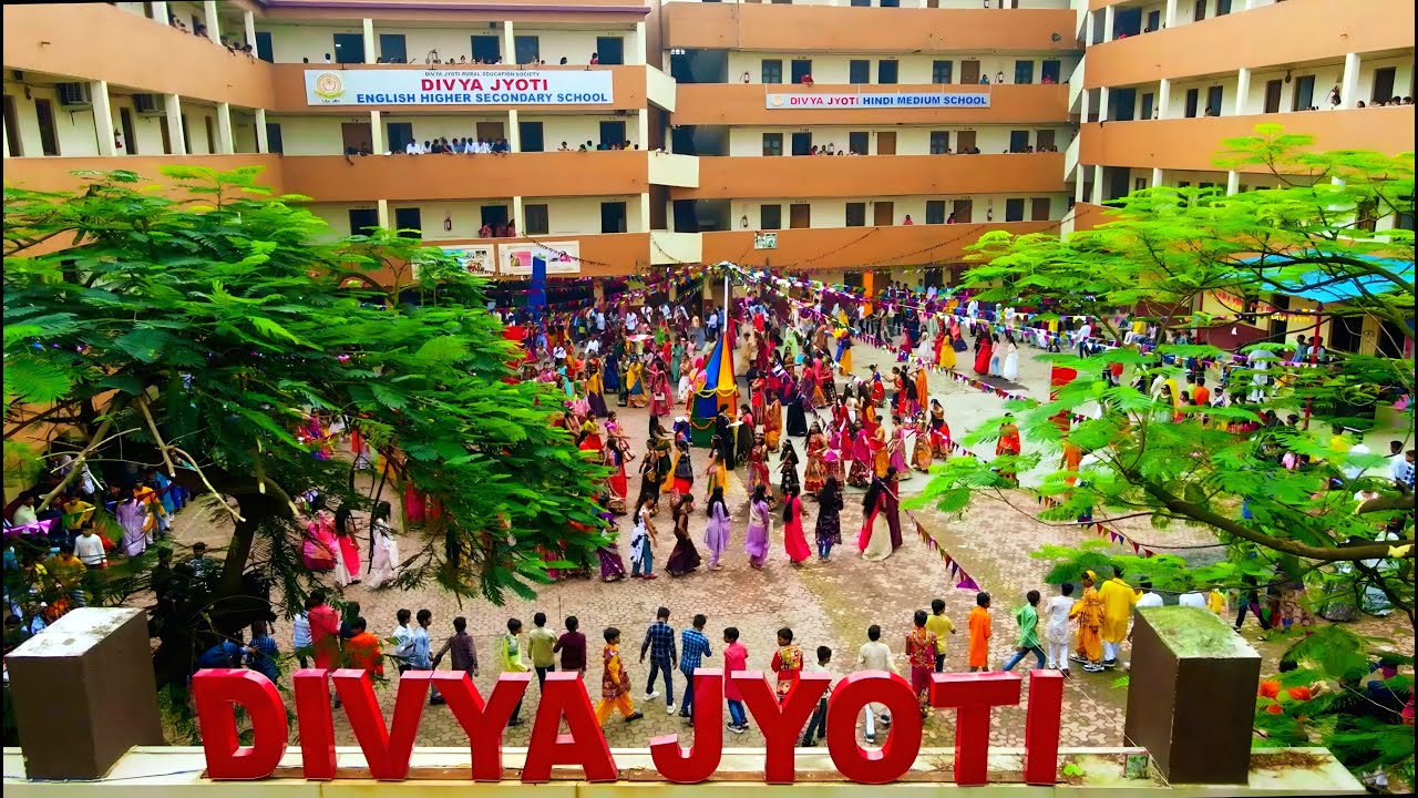 Experience the Vibrance of Navaratri at Divya Jyoti School - Daman 2024🎉