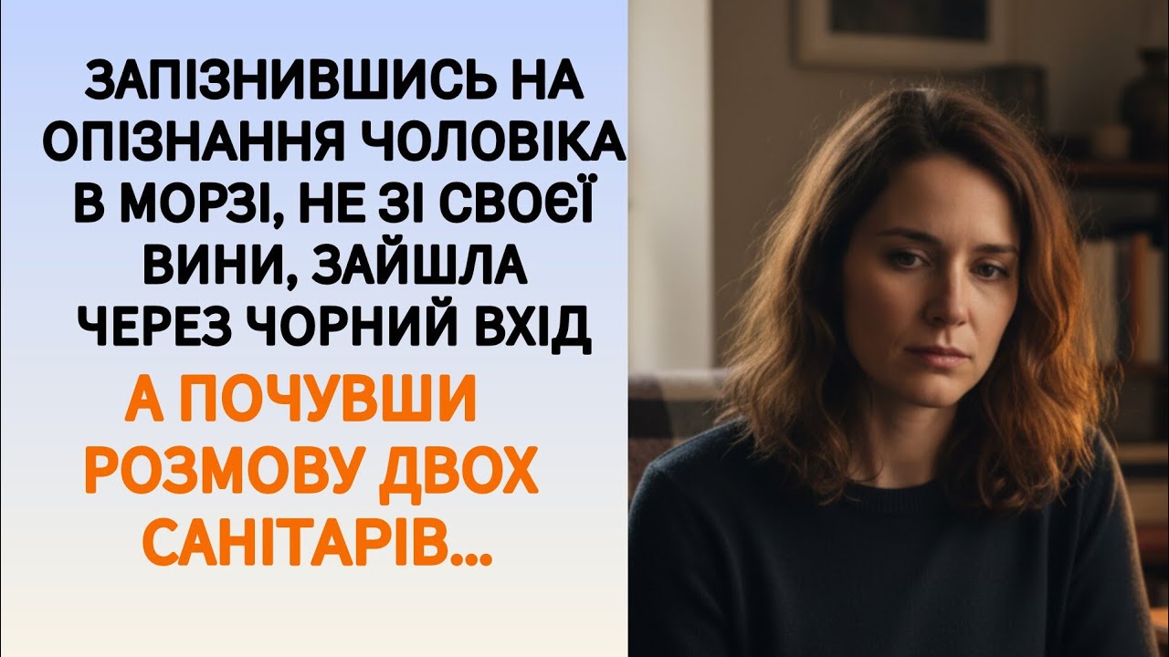 🇺🇦|| ЗАПІЗНИВШИСЬ НА ОПІЗНАННЯ ЧОЛОВІКА В МОРЗІ, НЕ ЗІ СВОЄЇ ВИНИ, ЗАЙШЛА...|| УКРАЇНСЬКОЮ МОВОЮ 
