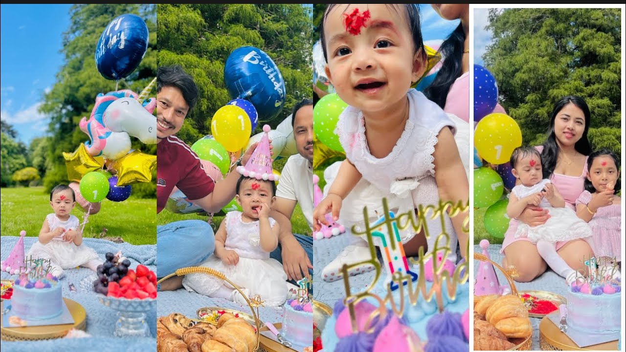Bienna’s first Birthday 🎂❤️Happy Birthday to you sanu❤️❤️#