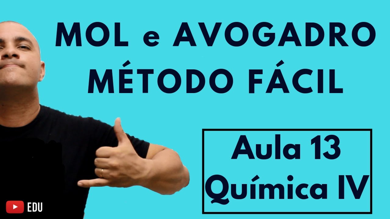 MOL, Mol de Moléculas, Mol de Átomos, CONSTANTE de AVOGADRO, Número de Átomos | Aula 13 (Química IV)