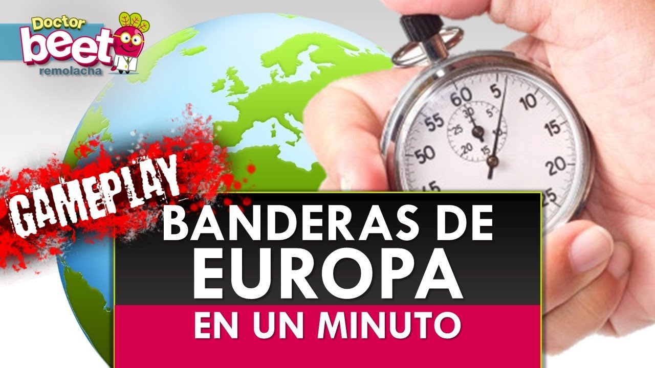BANDERAS DE EUROPA en un minuto gameplay
