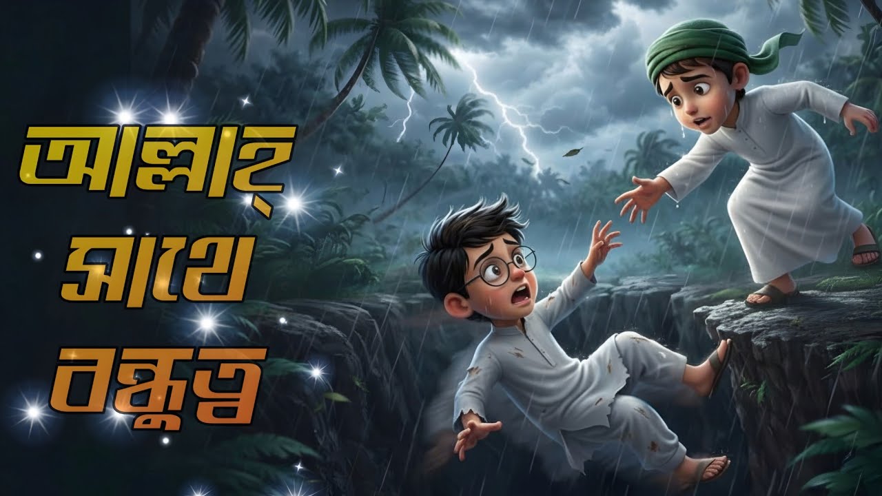 আল্লাহ্ সাথে বন্ধুত্ব | Islamic moral story | Islamic kids story 