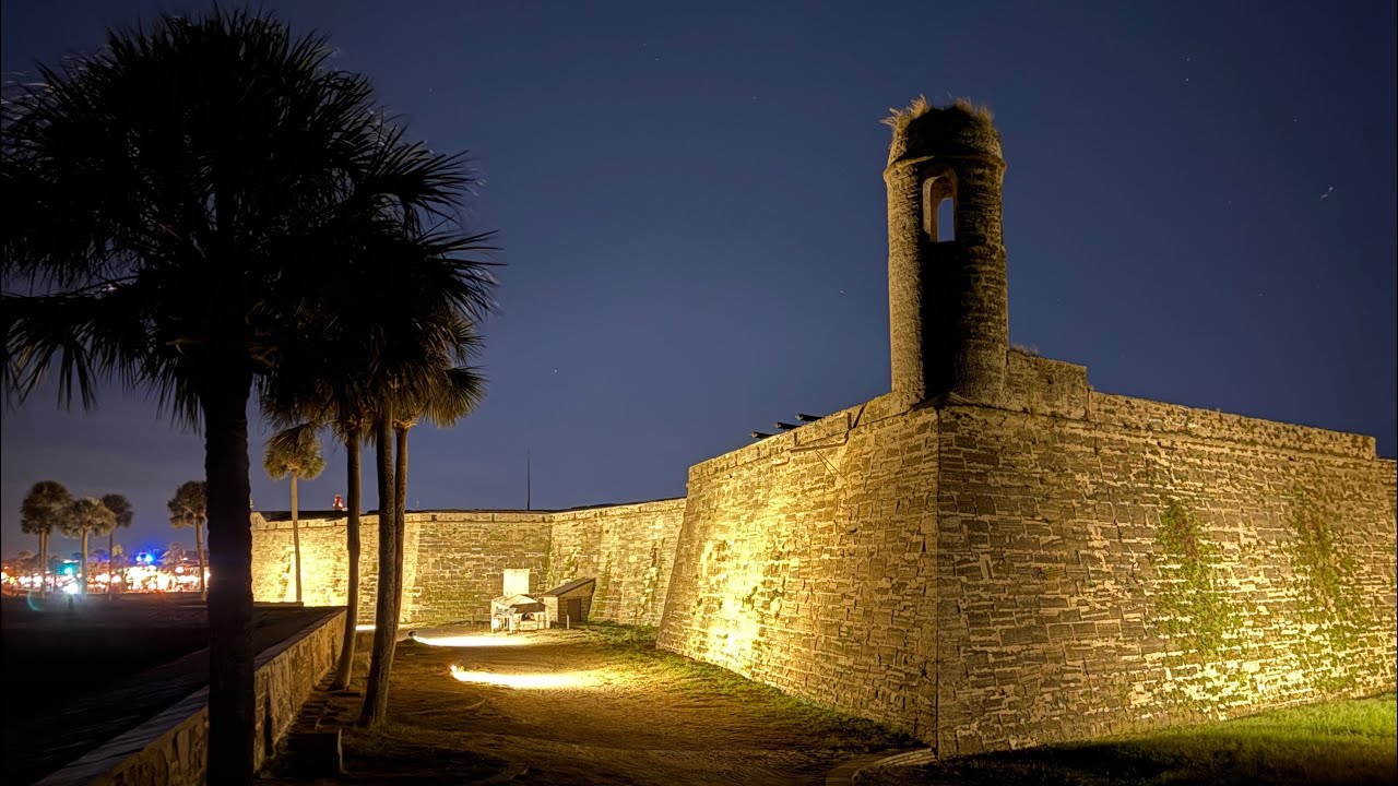 St. Augustine Nights of Lights 2025 – Florida, USA │ Walking the Globe 4K HDR Daytime