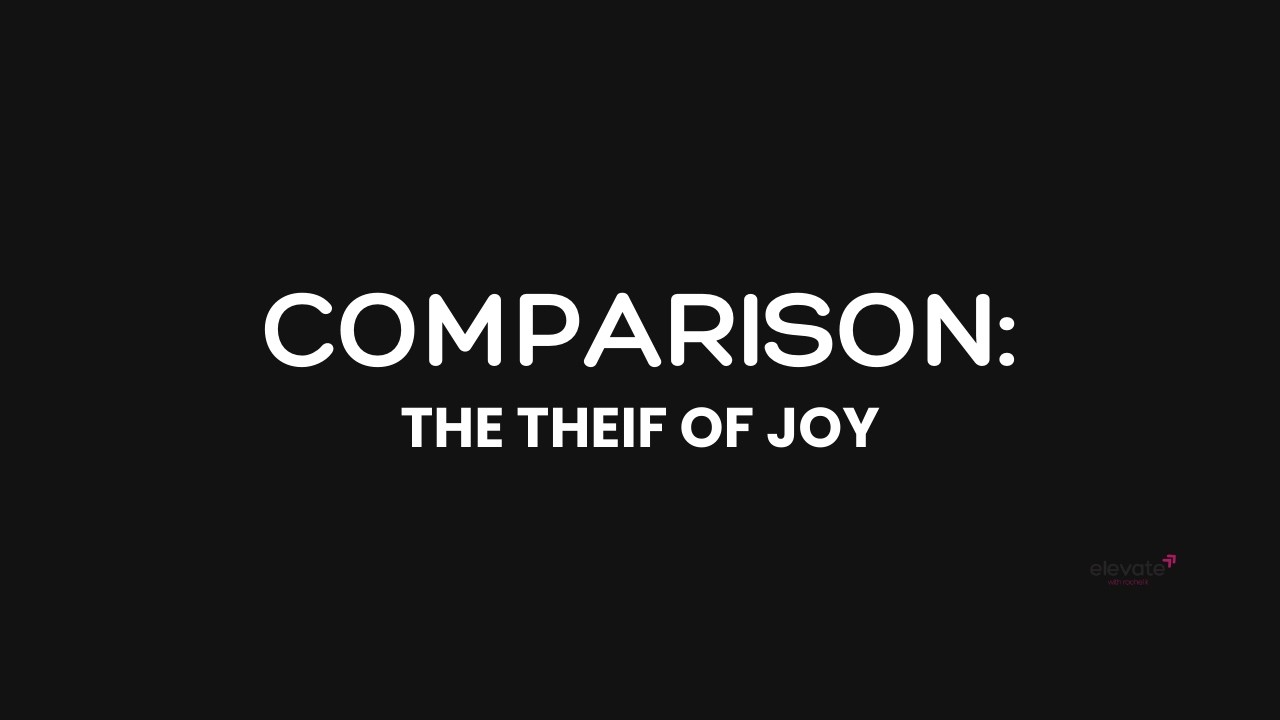Day 70  TAIY - Comparison is the Thief of Joy