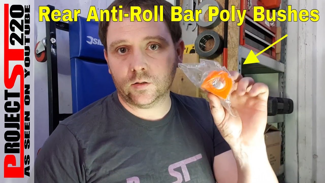 Mondeo MK3 Rear anti-roll bar poly bushes (project st220)