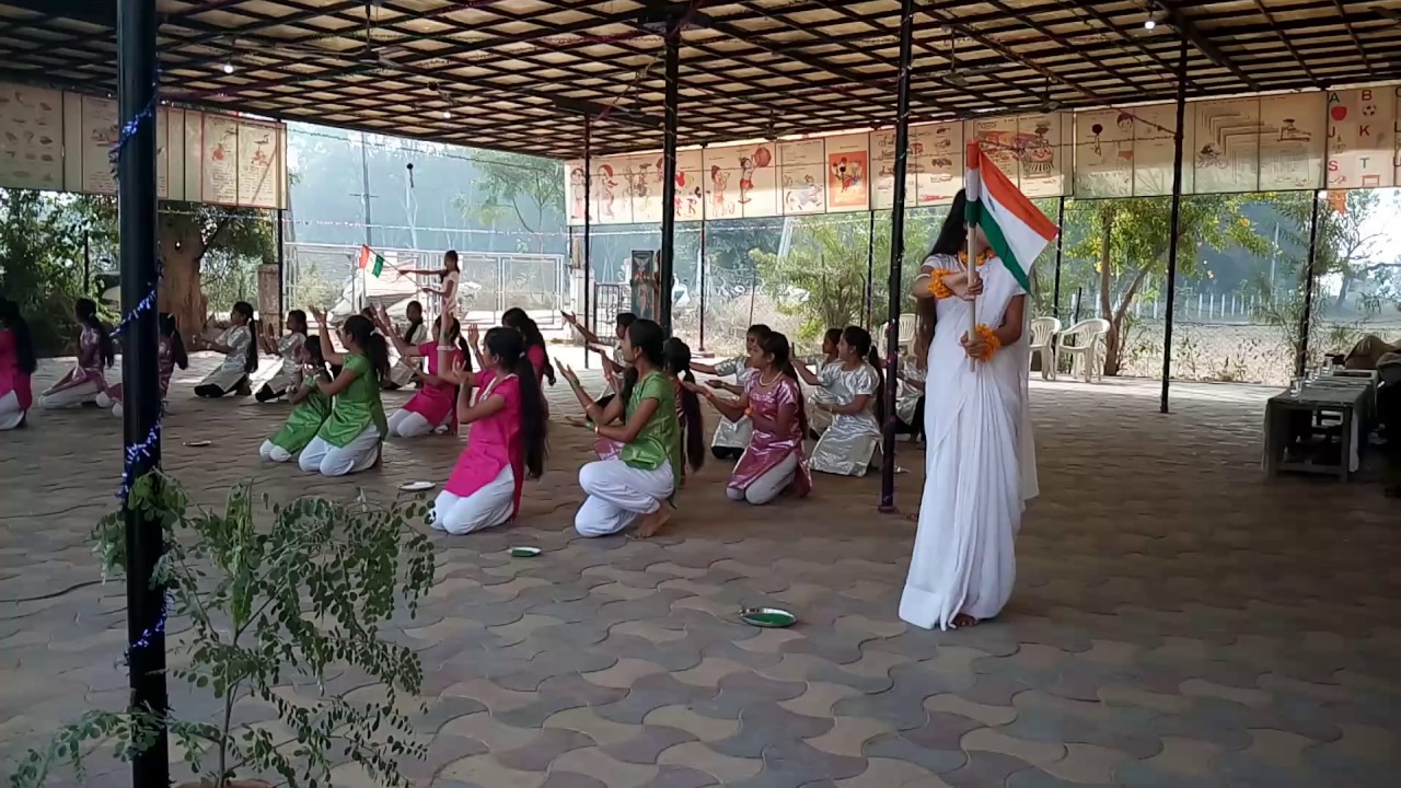 Republic days Dance performance from Rajasthan School Dehgam - Diya Nayak