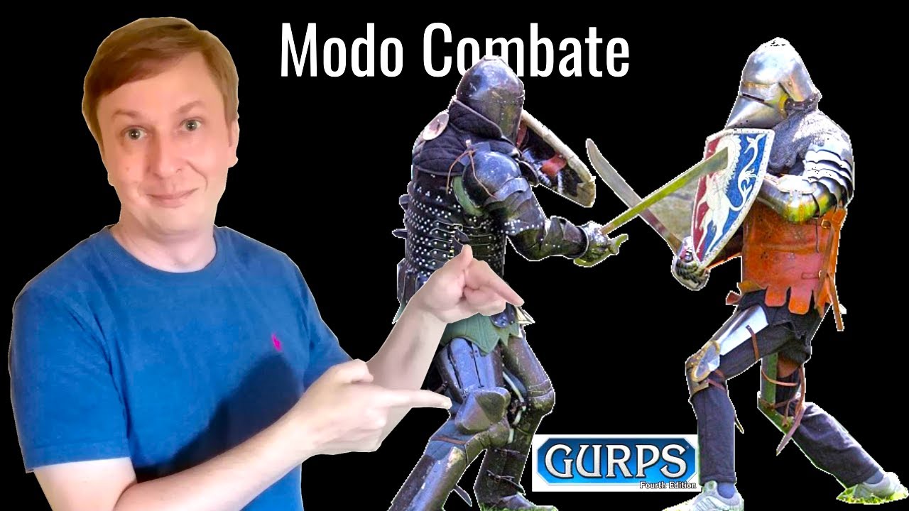 Modo Combate | GURPS | RPG de Mesa | Aprendendo GURPS em 13min