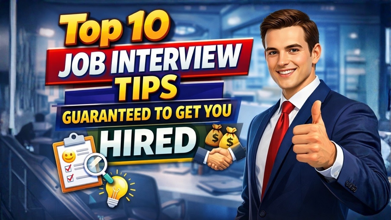 Top 10 Job Interview Tips Guaranteed to Get You Hired