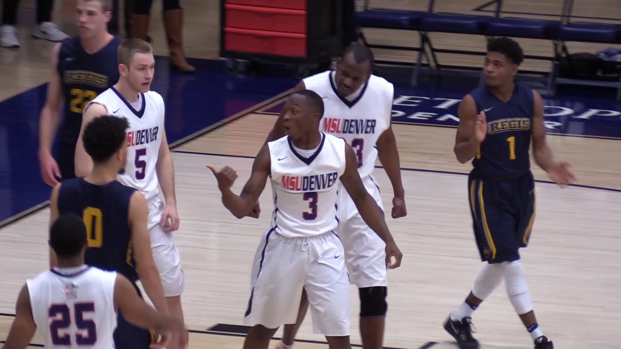 Men's Basketball vs Regis - MSU Denver