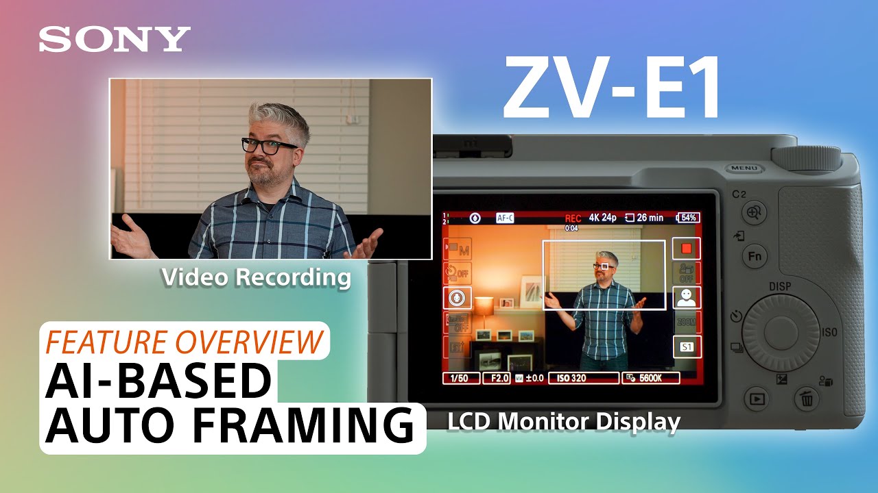 Sony | ZV-E1 Full-Frame Vlogging Camera &ndash; AI-Based Auto Framing &ndash; Feature Overview