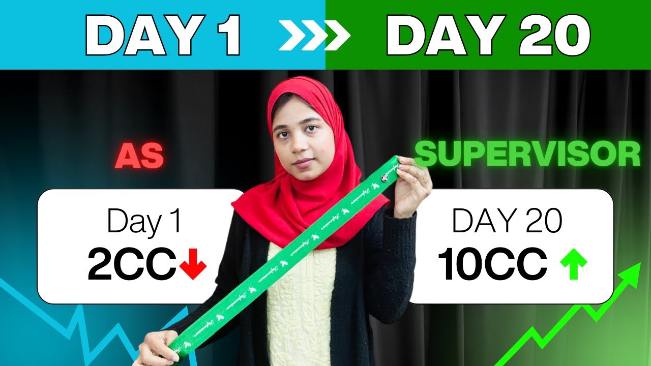 Day 1 to Day 20 Progress | How to grow from 2cc to 10cc 🚀 Real Journey
