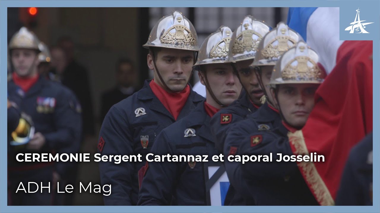 # Allo18 - CEREMONIE Sergent Cartannaz et caporal Josselin