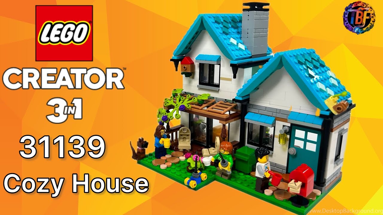 Lego Creator Cozy House 31139 Speed Build : Building Home Sweet Home - ToyBrickFusion