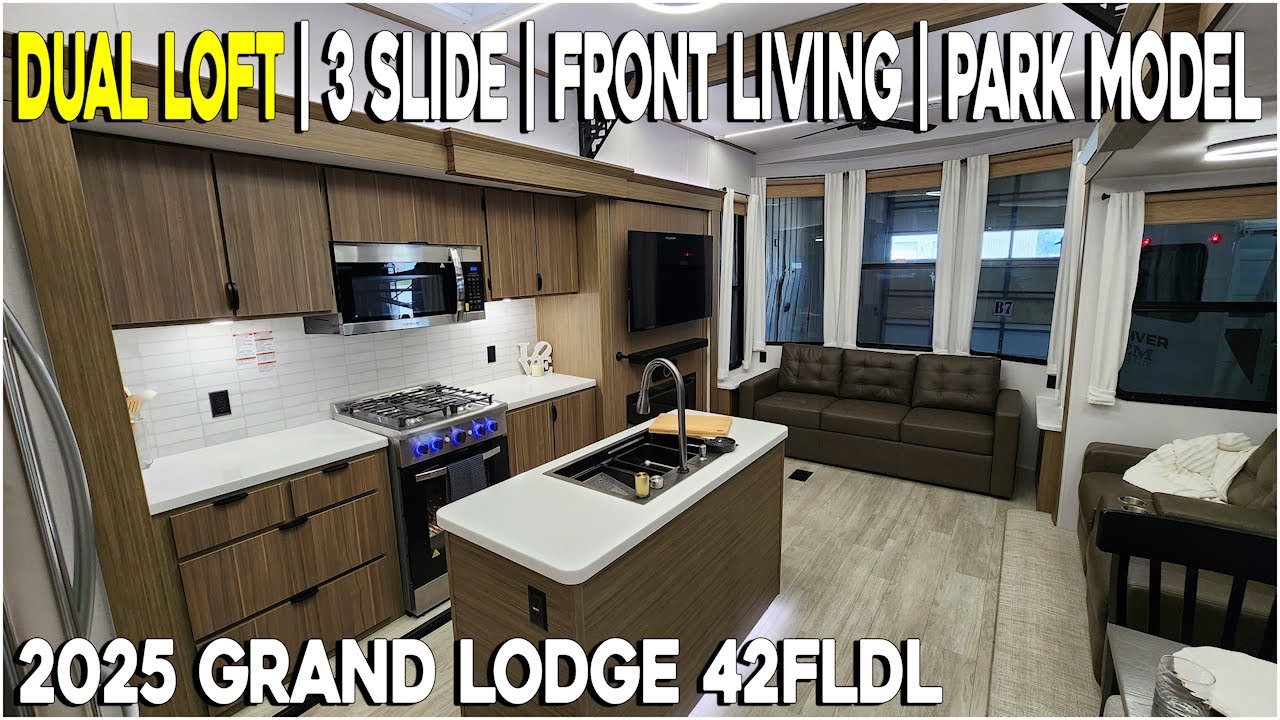 3 Bedroom Destination Trailer 2025 Wildwood Grand Lodge 42FLDL by Forestriver RVs @ Couchs RV Nation
