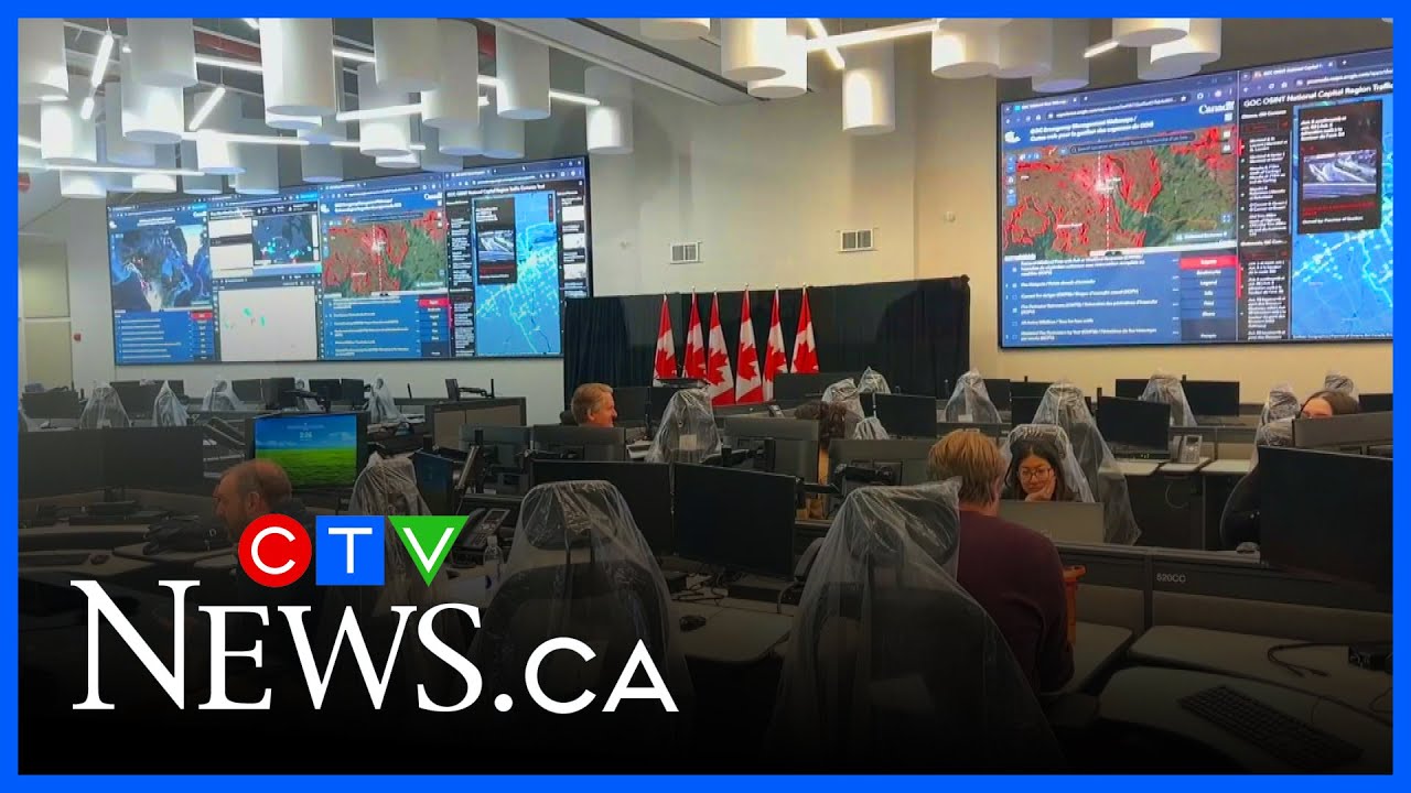 Federal government unveils new emergency operations centre