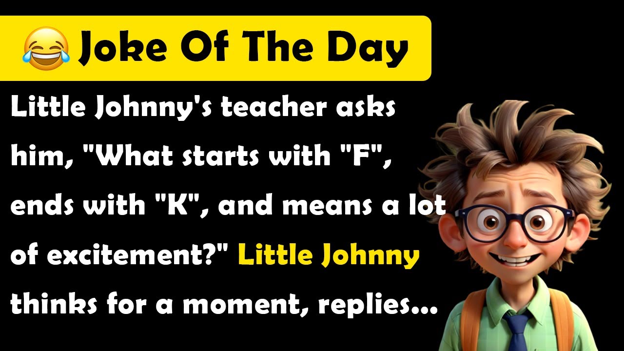 First Grader or Genius? Johnny&rsquo;s Hilarious Answers! | Funny Daily Jokes