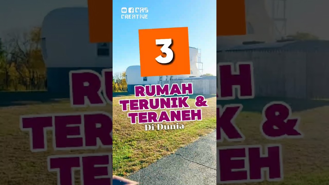 3 Rumah Teraneh Di Dunia, No 3 Di Luar Nurul..