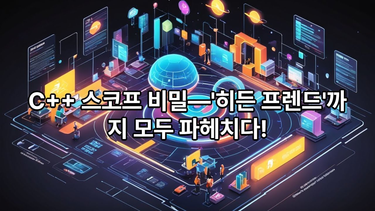 02. C++의 Scope와 선언 격리성