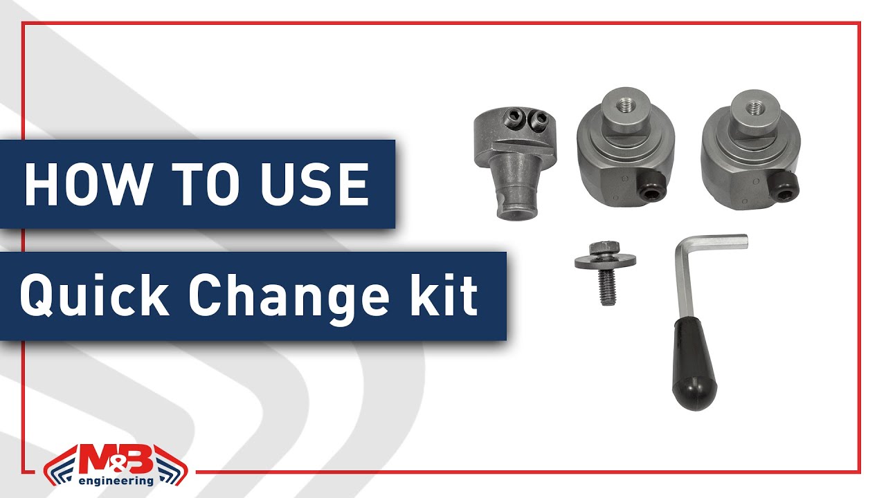 How to use: Quick Change M/D Head