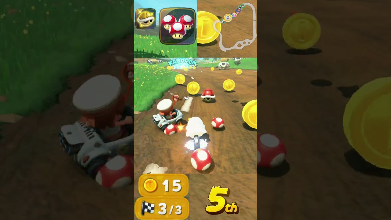 A Typical Moo Moo Meadows Race... | Mario Kart World | Bagging & Shock Dodge & Snipe