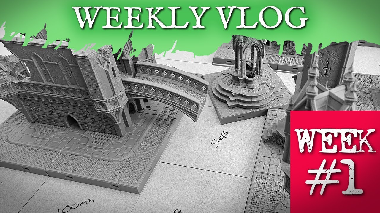 Weekly Hobby Vlog #1 - Starting new MORDHEIM inspired boards