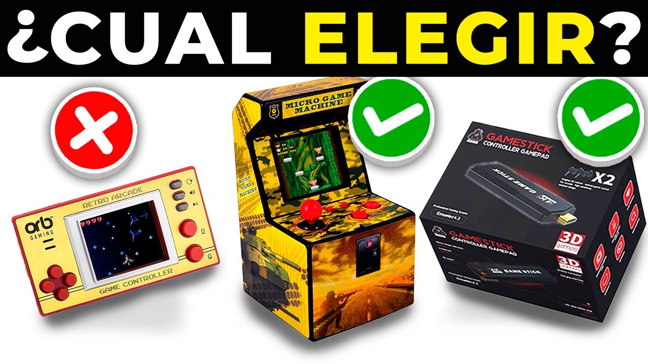 ✅ Las 5 MEJORES CONSOLAS de VIDEOJUEGOS BARATAS 2025 | CONSOLAS ECON&Oacute;MICAS Calidad Precio