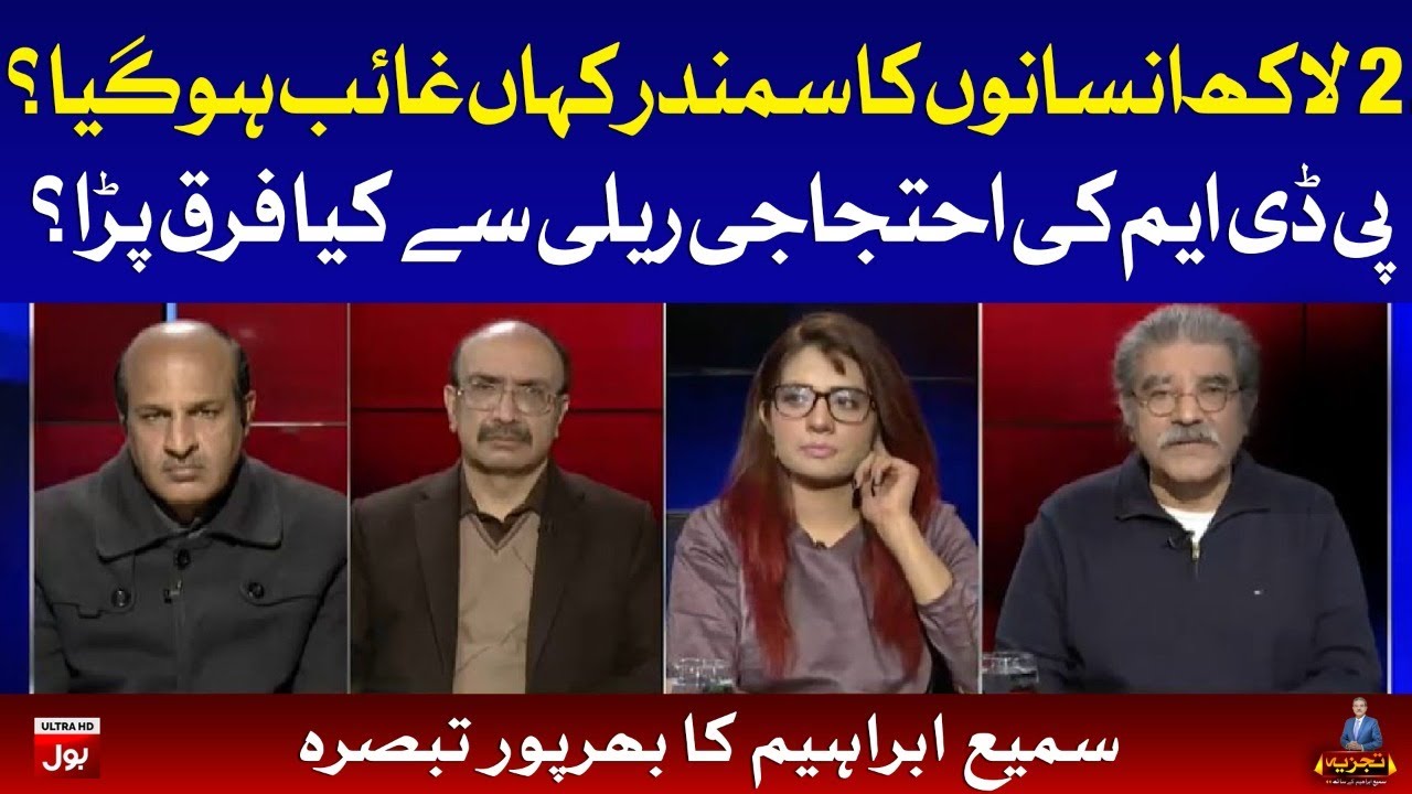 Sami Ibrahim Analysis on PDM Protest Rally Today in Islamabad | Tajzia